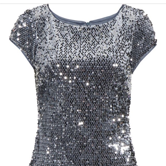 Eliza J Sequin Velvet Dress - Picture 7 of 10